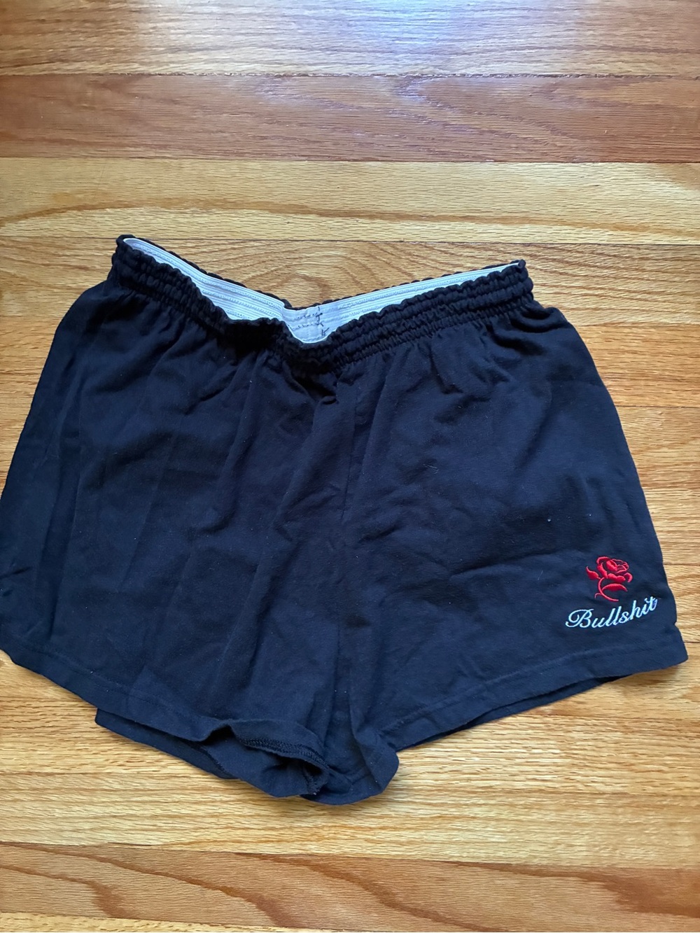 Black Casual Cotton Lounge Shorts